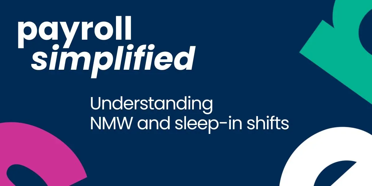 NMW and sleep-in shifts