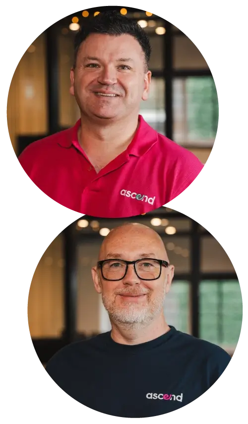 Ascend founders Stewart Waddell and Richard Rowell